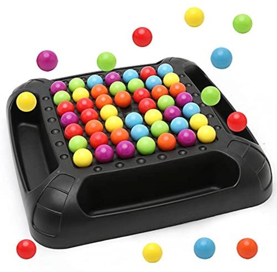 Jojoy - Strategisch Schaakspel - Bordspel Voor Kinderen Jaar - Familie Denkspel - 80 Schaakstukken - Gezelschapsspel - Educatief Spel - Familieplezier - (20x20x4cm) - TACTICX