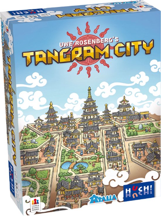 Tangram City (NL/DU/FR) - GERONIMO GAMES - jaar oud - van 1 tot 5 spelers