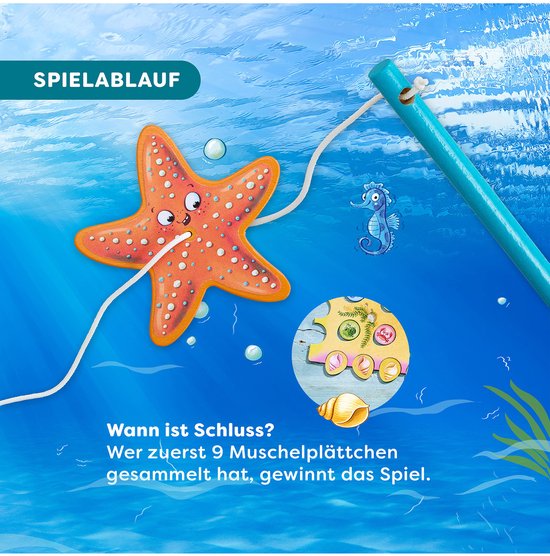 HABA Sebastian Seastar 15 min Bordspel Training van de fijne motoriek (vaardigheid)