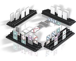 Schmidt® - Domino - Klassiek bordspel - Familie spel - vanaf 6 jaar - 2-4 spelers - Reisspel