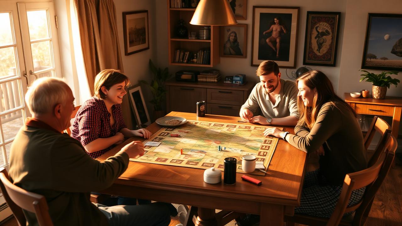 Bordspellen voor 6 personen vanaf 4 jaar