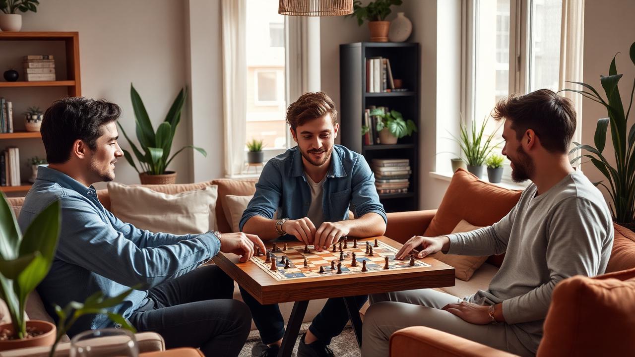 Bordspellen voor 4 personen